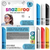 Snazaroo Set crete pentru pictură facială - 6 culori, aventură