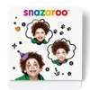 Imagine 3/4 - Set de vopsea de față Snazaroo, mini - clovn, bufon de curte