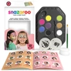 Imagine 2/3 - Set de vopsea pentru pictura pe față Snazaroo - Unicorn, Fluture