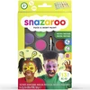 Imagine 1/3 - Set de vopsea pentru pictura pe față Snazaroo - Monștri, extratereștri
