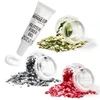 Snazaroo Bio Glitter Chunky Set paiete cu gel de fixare 