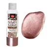 Imagine 1/3 - Vopsea Pouring Metallic Effect , 120 ml - aur roz