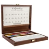 Imagine 4/4 - Set Culori acuarelă  Sennelier - 24x recipient de 1/2 + accesorii, cutie din lemn