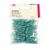 Cleme lemn , 30 mm, 24 buc - albastru deschis