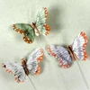 Imagine 3/3 - Fluturi în cutie, pe sârmă, colorate, 7 cm, 12 buc