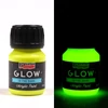 Imagine 1/5 - Vopsea acrilică Pentart Glow care strălucește în întuneric, 30 ml - verde lime