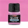Imagine 2/6 - Vopsea acrilică Pentart Glow care strălucește în întuneric, 30 ml - roz