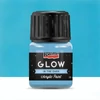 Imagine 2/6 - Vopsea acrilică Pentart Glow care strălucește în întuneric, 30 ml - albastru