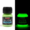 Imagine 1/6 - Vopsea acrilică Pentart Glow care strălucește în întuneric, 30 ml - verde