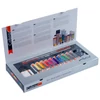Set de vopsele pe bază de apă Talens Cobra, 10x40 ml + 1x75 ml + accesorii