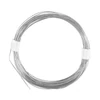 Sârmă de bijuterii, 0,6 mm, 10 m - argintiu, cu miez de cupru