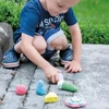 Set de creioane din plastilină, Creall Chalk Clay, Happy, 750 g - 6 bucăți
