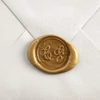 Baton de ceară de sigil pentru pistol de topire, J. Herbin, 6 buc - aur metalic