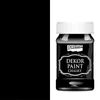 Imagine 1/2 - Pentart Dekor Paint Chalky vopsea cretă , neagra la 100 ml