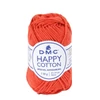 Fire de bumbac pentru amigurumi DMC Happy Cotton, 20 g - 790, roșu