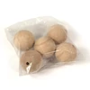 Bile de lemn  la pachet, cu orificiu - 45 mm, 5 buc