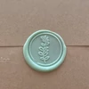 Cap ștampilă ceară, J. Herbin, 24 mm, alamă - eucalipt