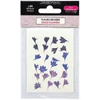 Imagine 1/2 - Petale de flori, uscate, J. Herbin - floare de colț, albastru-violet