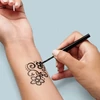 Imagine 3/10 - Cerneală pentru pictura pe corp, La Dot, 15 ml - negru