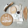 Nature, vopsea naturală, ecologică,Kreul, 50 ml - snow crystal
