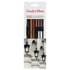 Set creioane și cărbune Conté pentru schițat - Sketching set, 18 buc