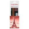 Set creioane și cărbune Conté pentru schițat - Sketching set, 18 buc