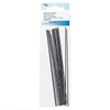 Ceară, ac de flori, sârmă cu vârf ascuțit  - 1,4 mm, 15 cm, 20 bucăți - negru