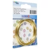 Imagine 1/2 - Sârmă de aluminiu, 2 mm, 2 m - aur