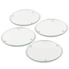 Imagine 1/2 - Set coaster pentru sticlă, rotund, 10 cm, 4 buc