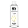 Imagine 1/2 - Lac spray, 400 ml, Vopsea Pinty Plus Chalk Paint - ceară mătăsoasă