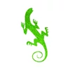 Imagine 2/3 - Șablon de tatuaj, șablon autoadeziv - șopârlă, gecko 03