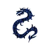 Imagine 2/2 - Șablon de tatuaj, șablon autoadeziv - Dragon 03