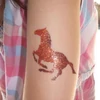Imagine 3/3 - Șablon de tatuaj, șablon autoadeziv - Cal 01