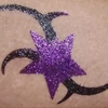 Șablon de tatuaj, șablon autoadeziv - Star 02