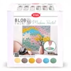Imagine 1/4 - Set culori pentru pictare în puncte, Blob paint, 6x90 ml - Pastel modern