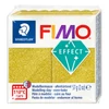 Imagine 1/3 - FIMO EFFECT plastilină care se întărește la coacere , 57 g - auriu cu sclipici (8010-112)