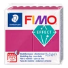 Imagine 1/4 - Plastilină care se întărește la coacere  FIMO Effect, 57 g - visiniu metalic (8010-21)
