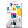 Imagine 3/7 - Set Plastilină care se întărește la coacere  FIMO Effect Color Pack, 12x25 g