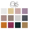 Set Plastilină care se întărește la coacere  FIMO Effect Color Pack, 12x25 g - Boho, cu inele pentru chei