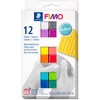 Set plastilină FIMO Soft Color Pack, 12x25 g - Brilliant Colors