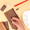 Set plastilină Fimo Soft care se întărește  la coacere, 4x25 g - design lemn, wood design