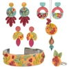 Set plastilină Fimo Soft care se întărește  la coacere, 4x25 g - Lap design, Slab Design
