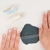 Set Plastilină care se întărește la coacere  Efect Fimo, 4x25 g - design marmura, Marble Design