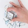 Set Plastilină care se întărește la coacere  Efect Fimo, 4x25 g - design marmura, Marble Design