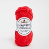Fire de chenille DMC Happy Chenille pentru amigurumi, 15 g - 34, roșu