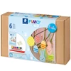 Imagine 1/4 - FIMO Air Light Easter Set, Set plastilină de Paște, 125 g cu accesorii