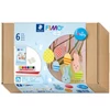 FIMO Air Light Easter Set, Set plastilină de Paște, 125 g cu accesorii