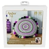 Imagine 1/6 - Set de croșetat cu perne Anchor Mandala - Albastru Păun