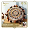 Imagine 4/6 - Set de croșetat perne Anchor Mandala - Natural
