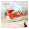 Imagine 3/4 - Kit croșetat Anchor Crafty Fine - Coș Vulpe